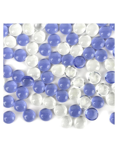 Canicas de vidrio plano 100PCS Redvigh para decoración