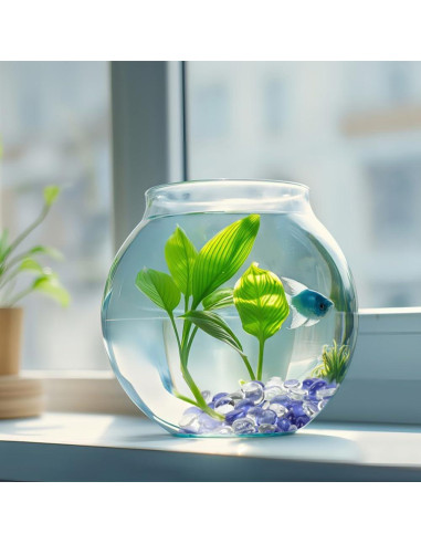 Canicas de vidrio plano 100PCS Redvigh para decoración