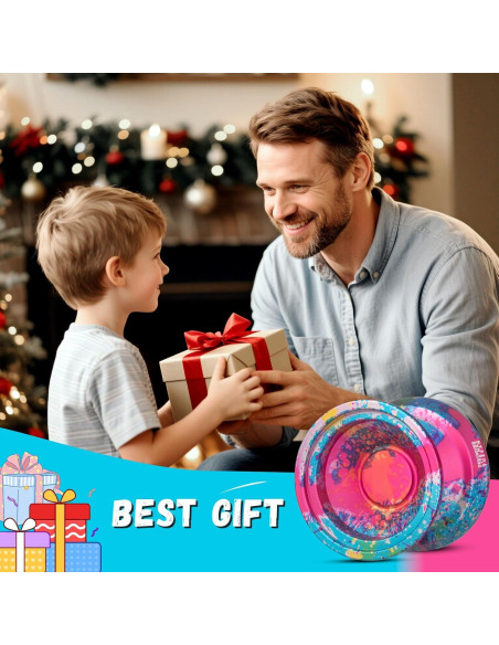 Yoyo No Responsivo MK2 Yozean de Aluminio 7075 - Multicolor