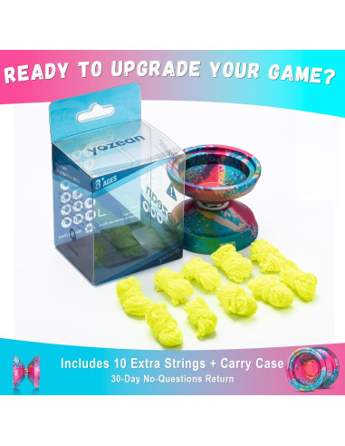 Yoyo No Responsivo MK2 Yozean de Aluminio 7075 - Multicolor