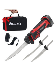 Cuchillo Eléctrico VLOXO para Filetear Pescado Inalámbrico