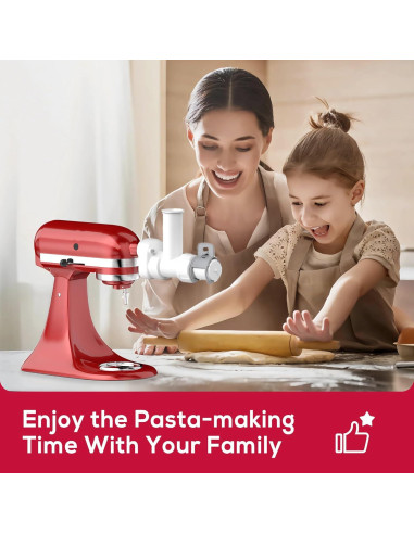 Accesorio para Hacer Pasta 6 en 1 RYANER para KitchenAid