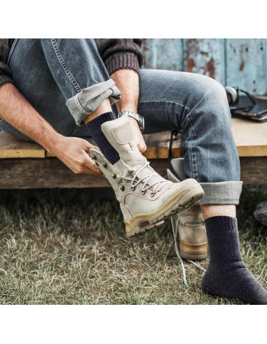 Calcetines Térmicos HUGSWEET para Hombres - 4 Paquetes Multicolor