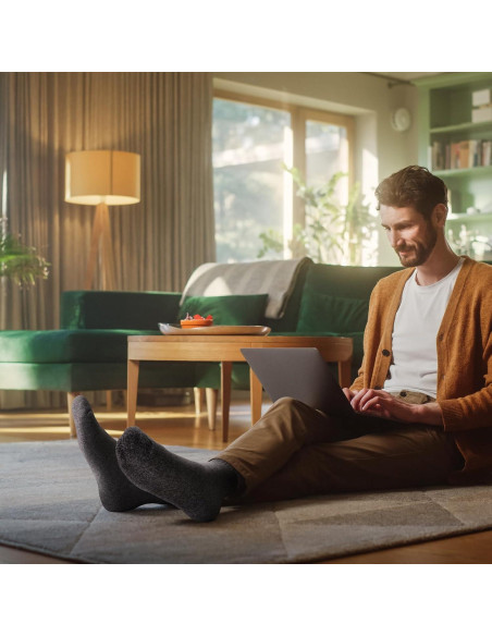 Calcetines Térmicos HUGSWEET para Hombres - 4 Paquetes Multicolor