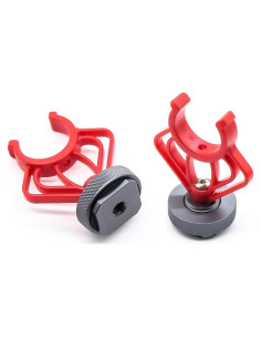 Soporte de micrófono con amortiguador 2PCS Aluminio RODE