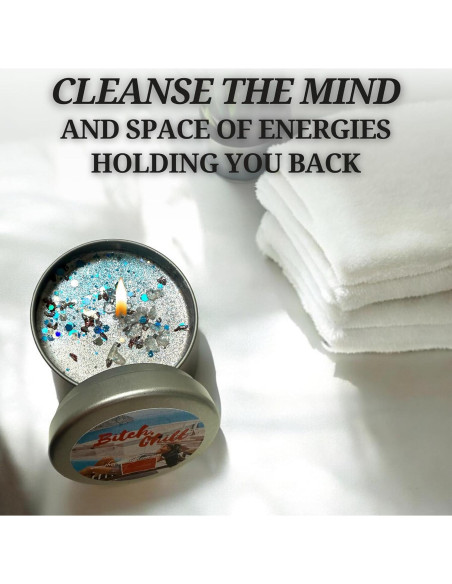 Vela Ritual Alivio Estrés Grande 396g La Diosa de la Llama