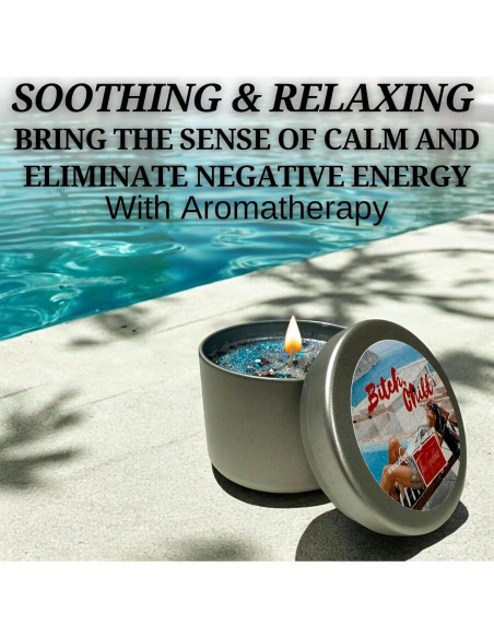 Vela Ritual Alivio Estrés Grande 396g La Diosa de la Llama