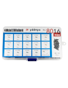 Kit de Resonadores de Cristal 80 Pcs yddmyo 4-50MHz