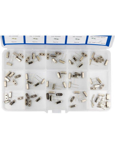 Kit de Resonadores de Cristal 80 Pcs yddmyo 4-50MHz