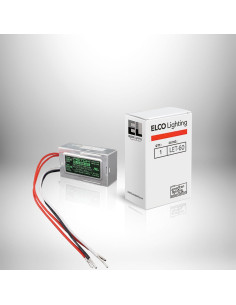 Transformador Electrónico 12V 60W Elco Lighting LET-60 2