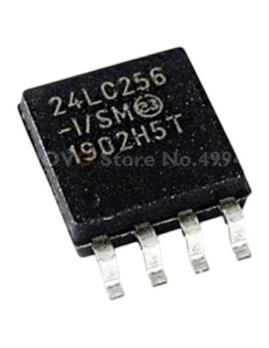 5 Piezas EEPROM 256KBIT I2C 24LC256-I/SM Genérico