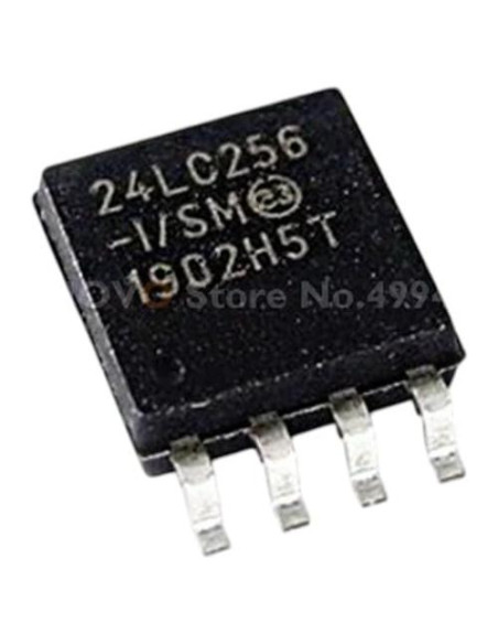 5 Piezas EEPROM 256KBIT I2C 24LC256-I/SM Genérico