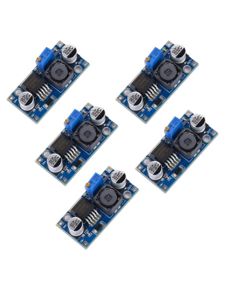 Convertidor Buck Yizhet 5 Piezas DC a DC 3-40V a 1.5-35V