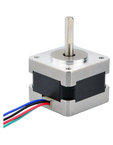 Motor Paso a Paso Nema 14 Bipolar 0.9 0.4A 11Ncm 4 Cables