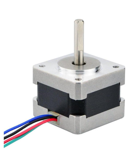 Motor Paso a Paso Nema 14 Bipolar 0.9 0.4A 11Ncm 4 Cables