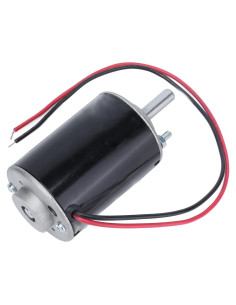 Motor de CC 12V Walfront 3500RPM Eje 26mm 30W