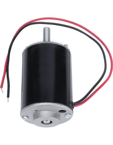 Motor de CC 12V Walfront 3500RPM Eje 26mm 30W