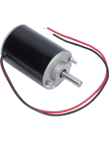 Motor de CC 12V Walfront 3500RPM Eje 26mm 30W