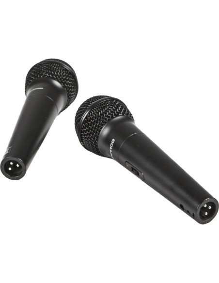 Paquete de 2 Micrófonos Dinámicos Cardioides Peavey PVi 100