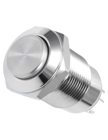 Interruptores de Botón Momentáneo Lhazemu 8PCS 12mm IP65