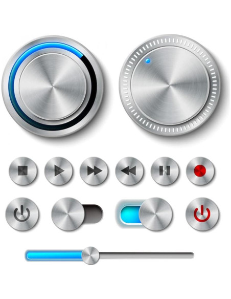 Interruptores de Botón Momentáneo Lhazemu 8PCS 12mm IP65