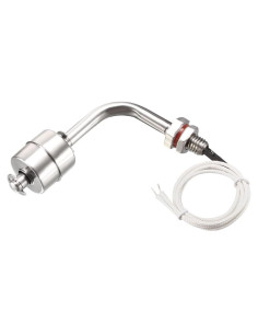 Interruptor de Flotador de Acero Inoxidable uxcell M11 30 cm