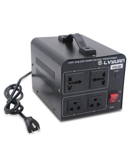 Convertidor Transformador de Voltaje 1000W Cantonape Paso Arriba/Abajo