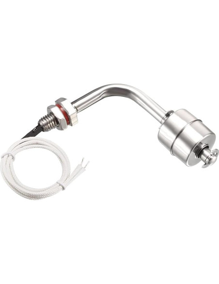 Interruptor de Flotador de Acero Inoxidable uxcell M11 30 cm