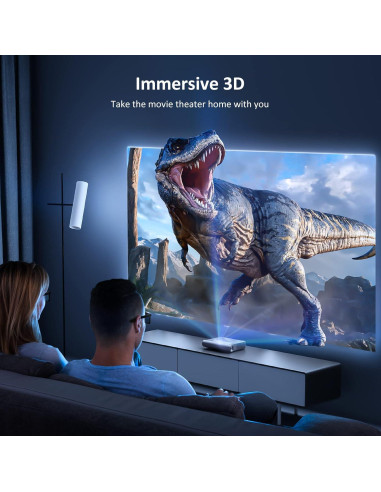 Proyector NexiGo Aurora PJ90 4K Laser HDR10 60W Dolby