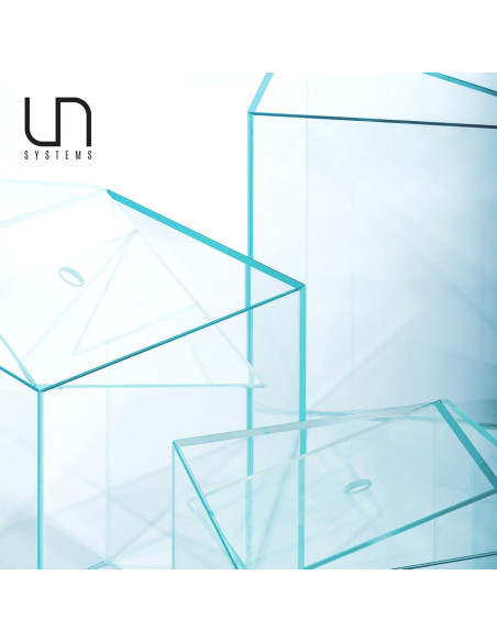 Acuario Prism UNS 25TM Sin Marco 25x25x36 cm Vidrio Claro