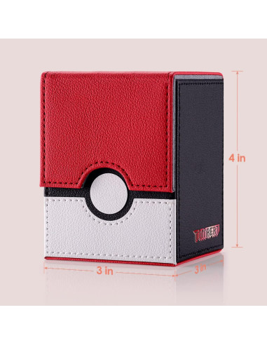 Caja de Barajas Tombert 150+ Cartas Premium Rojo y Blanco