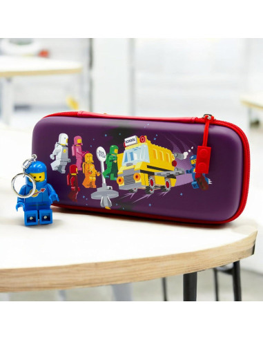 Estuche de Lápices Moldeado IQ LEGO Autobús Espacial 53500