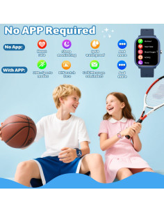 Reloj Inteligente Fikami W96 para Niños 1.8" IP68 Deportivo 2