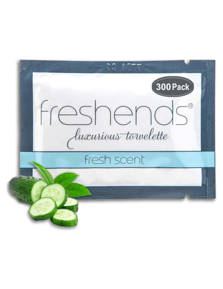 Toallitas Húmedas Desechables Freshends - 300 Unidades - Piel Sensible
