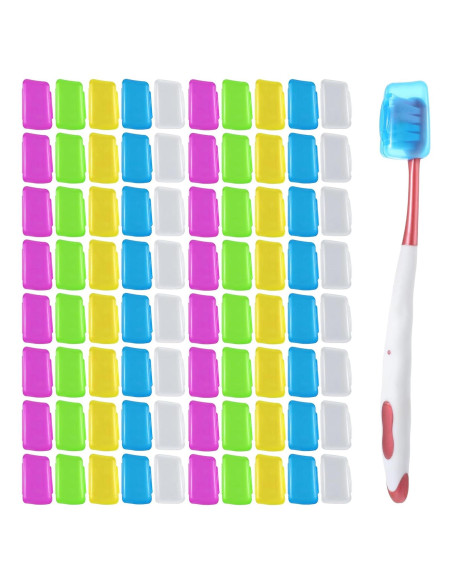 150 Fundas Protectores de Cepillo de Dientes WLLHYF Viaje