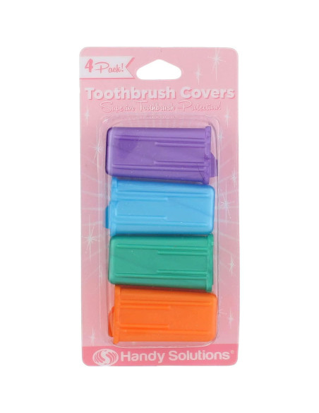 Pack de 4 Tapas Ventiladas para Cepillos de Dientes - Navajo