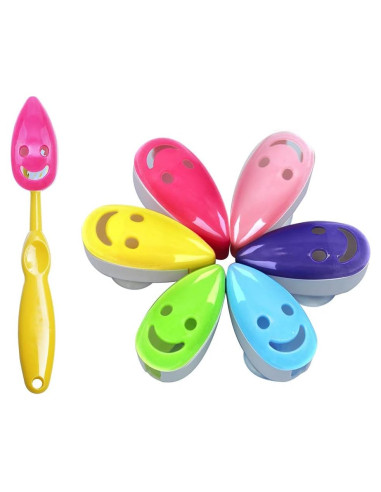 Funda para Cabeza de Cepillo de Dientes Synchain 6 Pcs Multicolor
