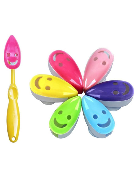 Funda para Cabeza de Cepillo de Dientes Synchain 6 Pcs Multicolor