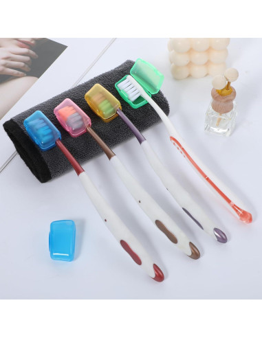 150 Fundas Protectores de Cepillo de Dientes WLLHYF Viaje