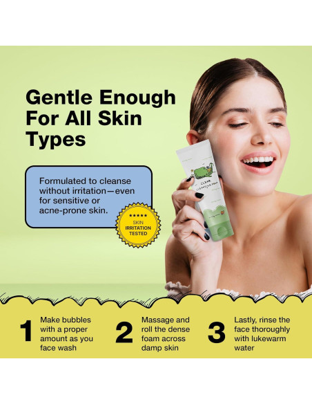 Espuma Limpiadora Suave Dancing Whale 120ml - Piel Clara