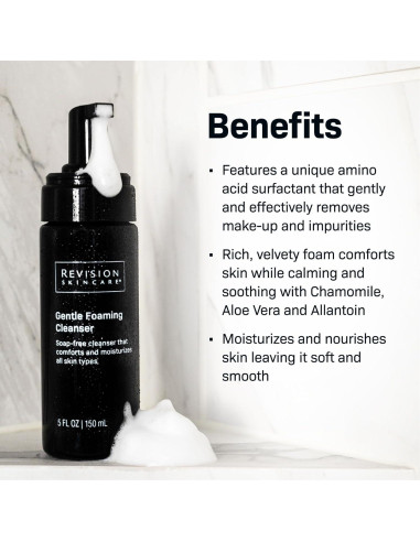 Limpiador Facial Espumoso Revision Skincare 148 ml Sin Jabón