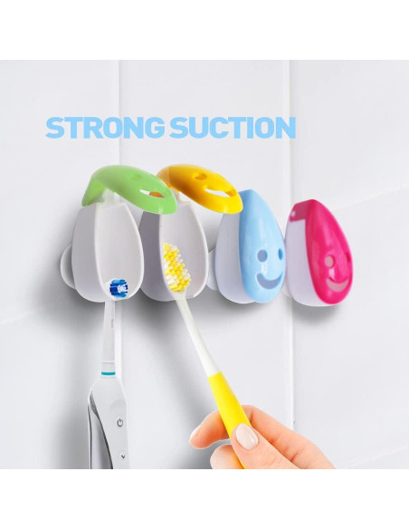 Funda para Cabeza de Cepillo de Dientes Synchain 6 Pcs Multicolor