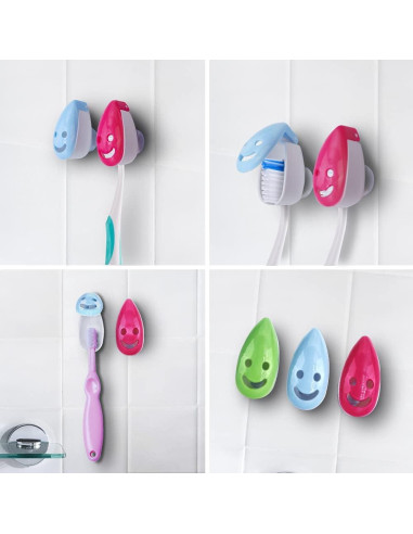 Funda para Cabeza de Cepillo de Dientes Synchain 6 Pcs Multicolor