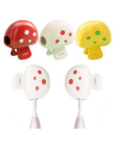 Tapa de Cepillo de Dientes INUSO 2025 - 3 Paquete, Diseño Hongo