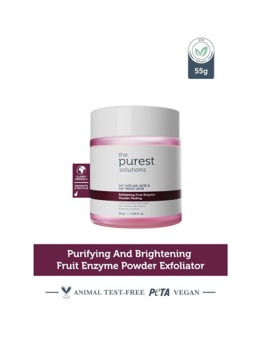 Polvo Exfoliante de Enzimas de Fruta The Purest Solutions 55g