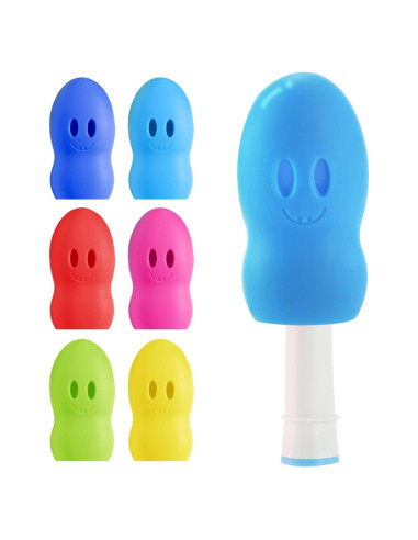 6 Fundas de Silicona para Cepillos de Dientes Lapfoon