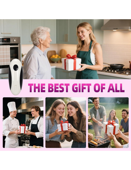 Abrelatas Eléctrico Automático AREYCVK Negro y Blanco