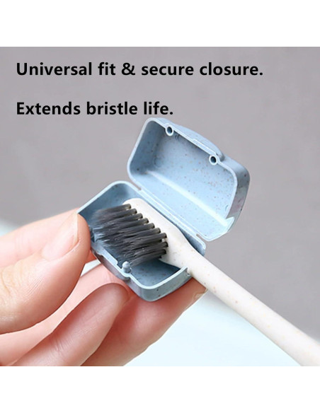 8 Cubiertas Protectores de Cepillo de Dientes DKJEkdje