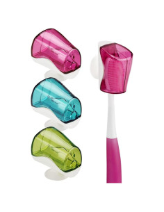 Cubiertas de Cabeza de Cepillo de Dientes Linkidea 3PCS Ventosa