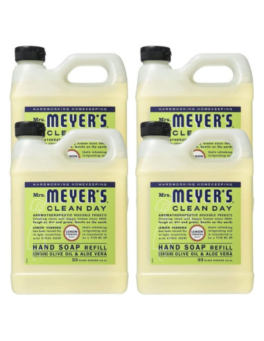 Recarga Jabón Líquido para Manos Lovely Annie 4 Paquetes 0.98L